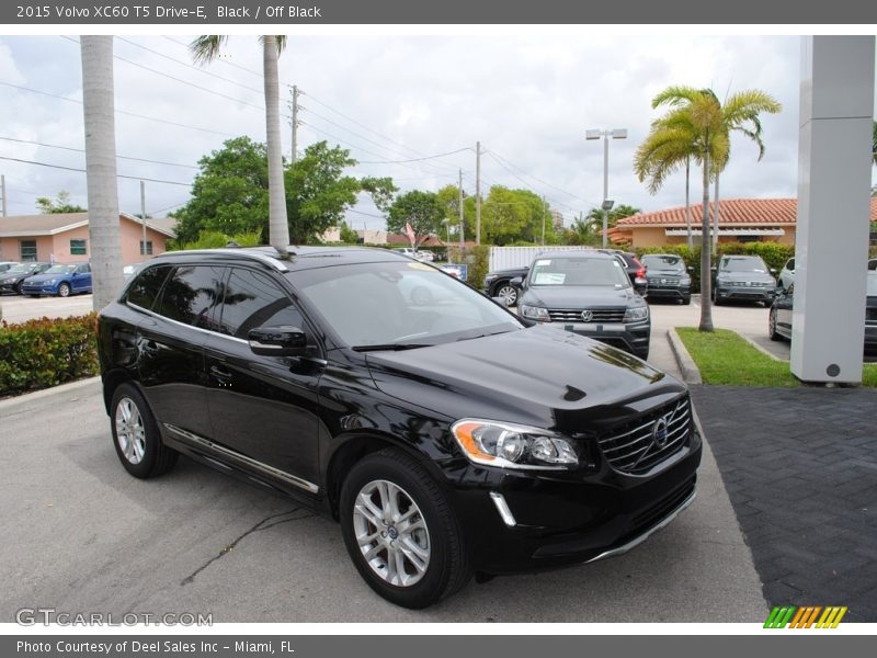 Black / Off Black 2015 Volvo XC60 T5 Drive-E