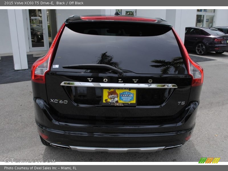 Black / Off Black 2015 Volvo XC60 T5 Drive-E