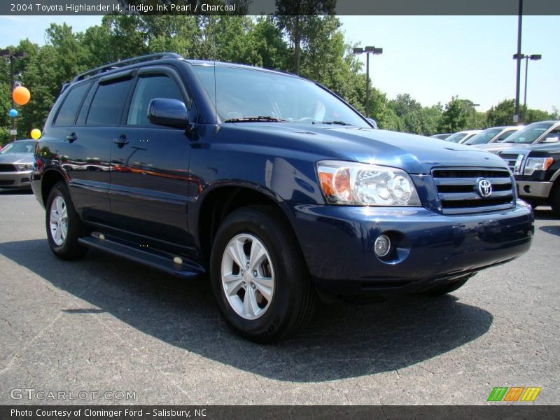 Indigo Ink Pearl / Charcoal 2004 Toyota Highlander I4