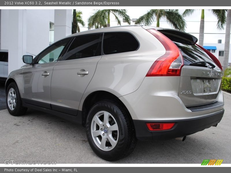 Seashell Metallic / Sandstone Beige/Espresso 2012 Volvo XC60 3.2