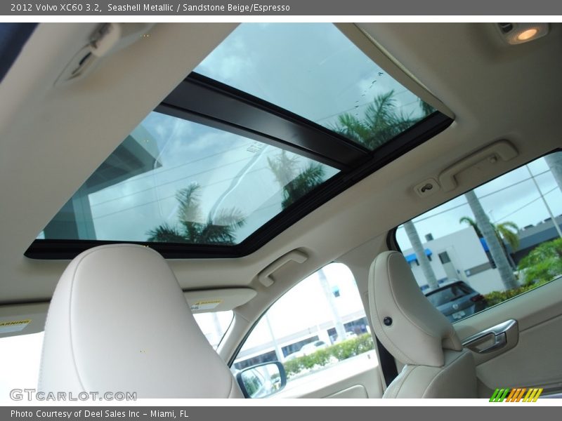 Seashell Metallic / Sandstone Beige/Espresso 2012 Volvo XC60 3.2