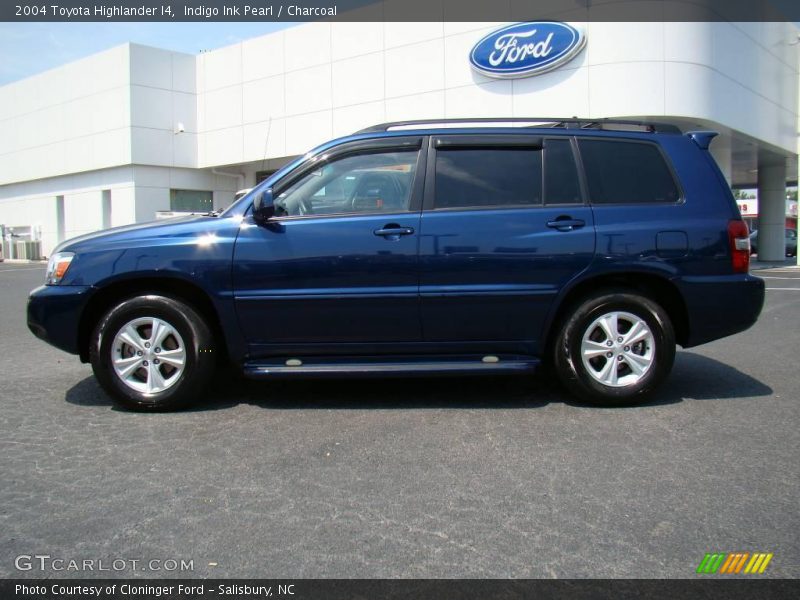Indigo Ink Pearl / Charcoal 2004 Toyota Highlander I4
