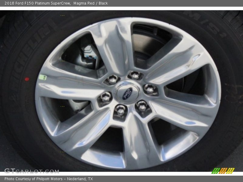 Magma Red / Black 2018 Ford F150 Platinum SuperCrew