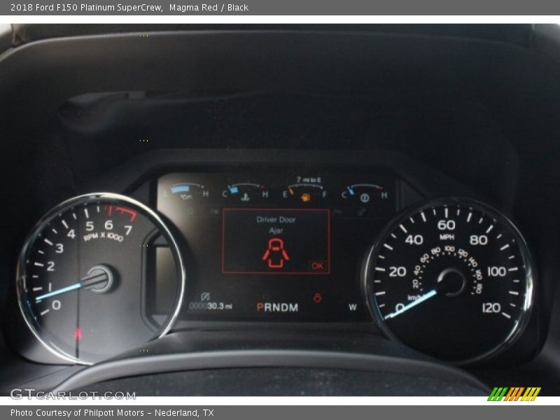 Magma Red / Black 2018 Ford F150 Platinum SuperCrew