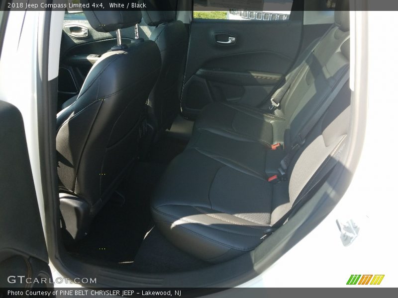 White / Black 2018 Jeep Compass Limited 4x4