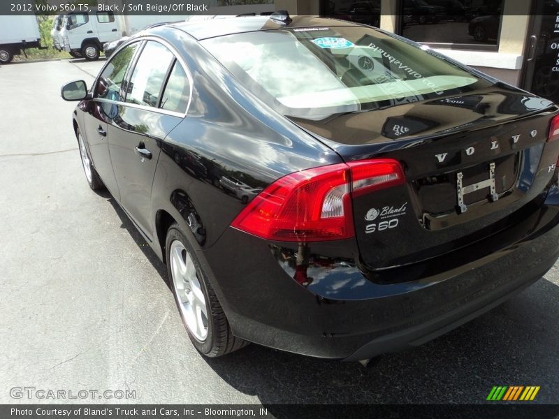 Black / Soft Beige/Off Black 2012 Volvo S60 T5