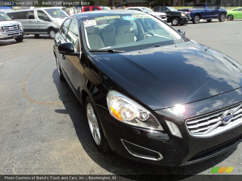 Black / Soft Beige/Off Black 2012 Volvo S60 T5