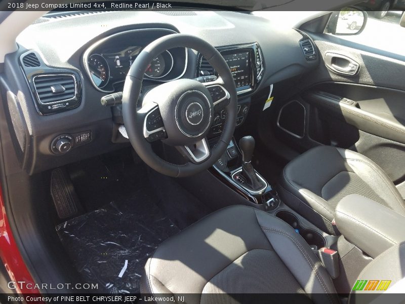 Redline Pearl / Black 2018 Jeep Compass Limited 4x4