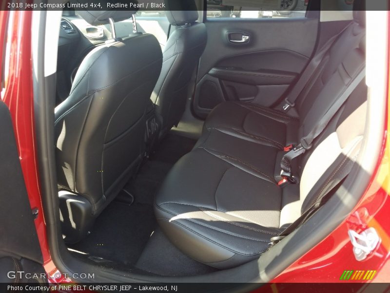 Redline Pearl / Black 2018 Jeep Compass Limited 4x4