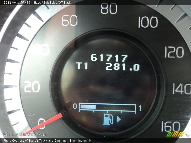 Black / Soft Beige/Off Black 2012 Volvo S60 T5
