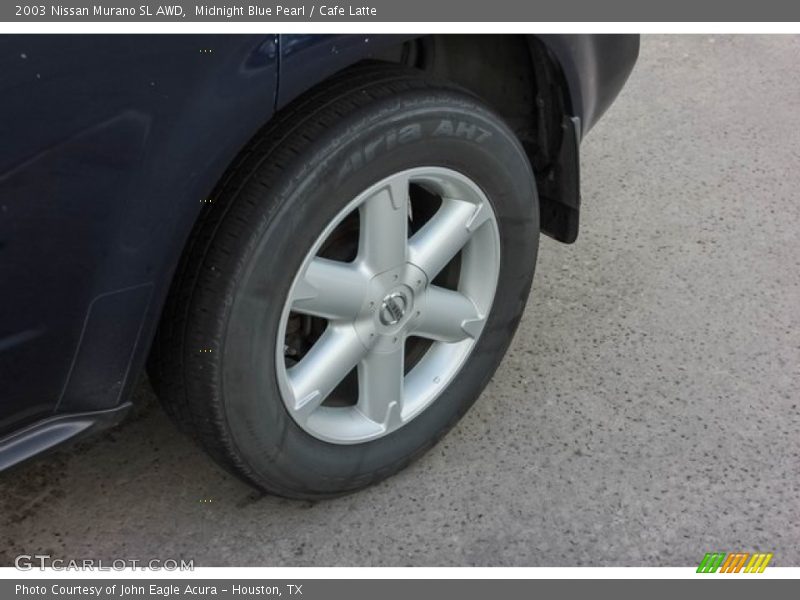 Midnight Blue Pearl / Cafe Latte 2003 Nissan Murano SL AWD