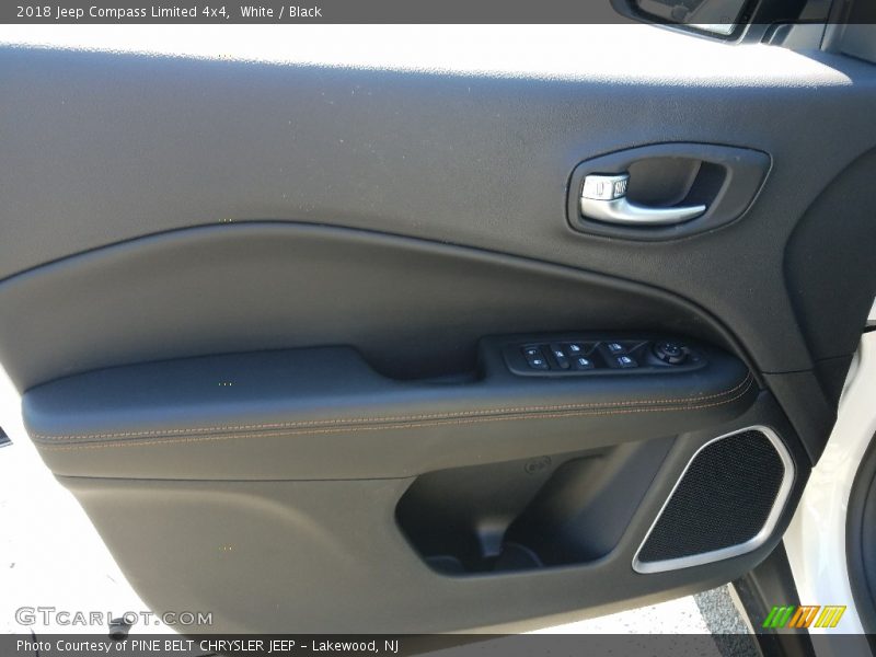 White / Black 2018 Jeep Compass Limited 4x4