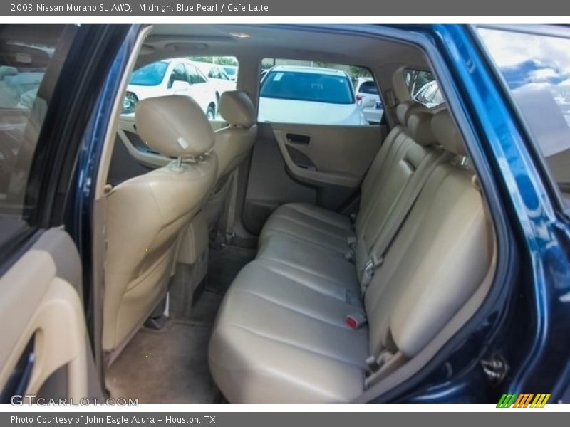 Midnight Blue Pearl / Cafe Latte 2003 Nissan Murano SL AWD