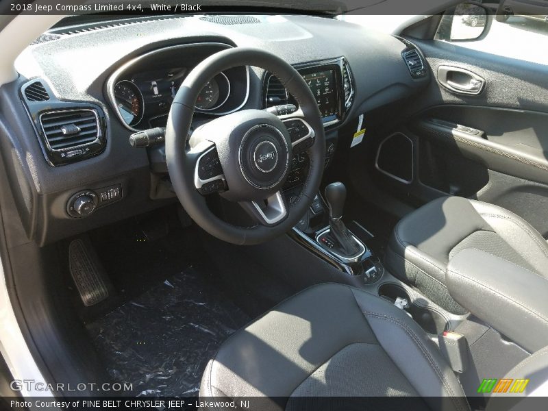 White / Black 2018 Jeep Compass Limited 4x4