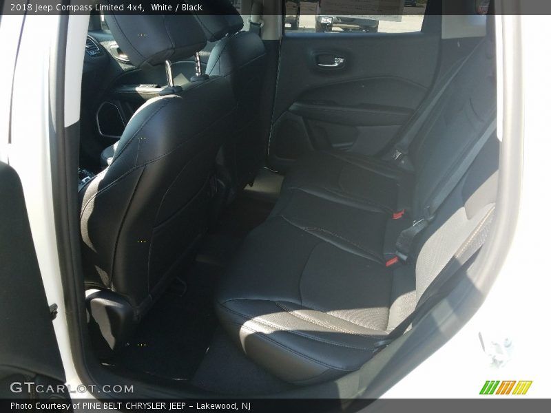 White / Black 2018 Jeep Compass Limited 4x4