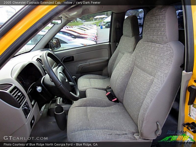 Yellow / Very Dark Pewter 2005 Chevrolet Colorado Extended Cab