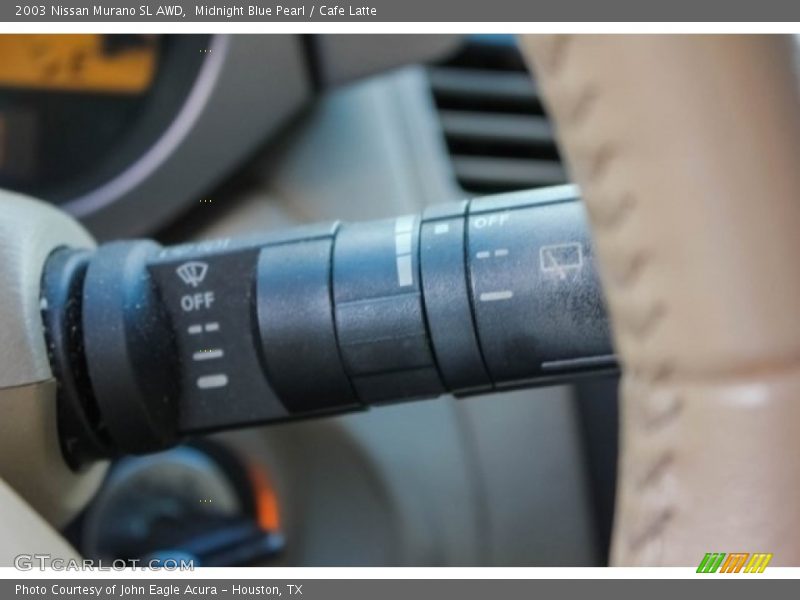 Midnight Blue Pearl / Cafe Latte 2003 Nissan Murano SL AWD