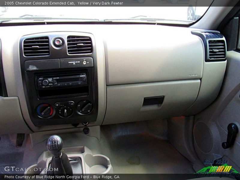 Yellow / Very Dark Pewter 2005 Chevrolet Colorado Extended Cab
