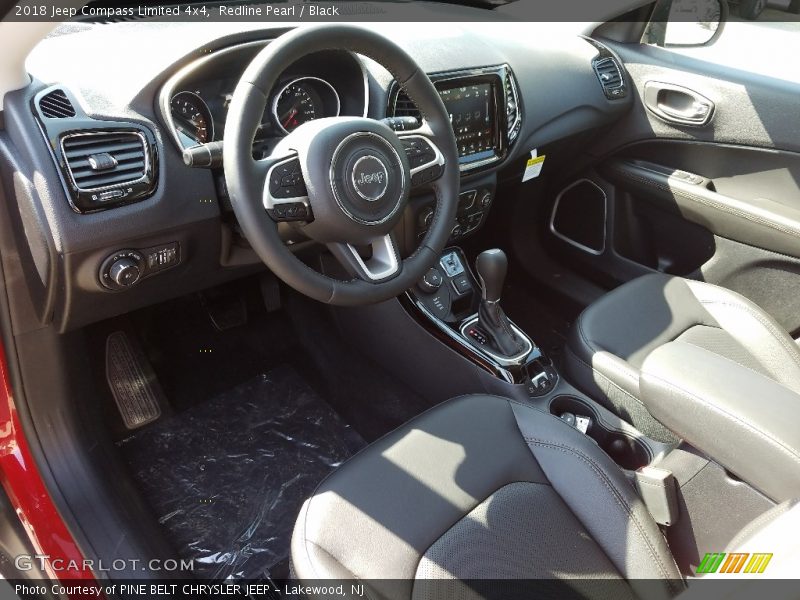 Redline Pearl / Black 2018 Jeep Compass Limited 4x4