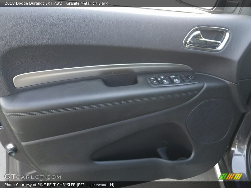 Granite Metallic / Black 2018 Dodge Durango SXT AWD
