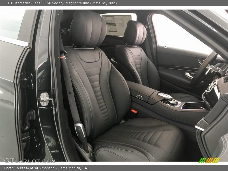 Magnetite Black Metallic / Black 2018 Mercedes-Benz S 560 Sedan