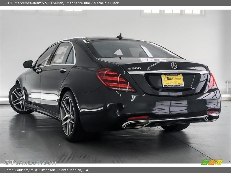 Magnetite Black Metallic / Black 2018 Mercedes-Benz S 560 Sedan