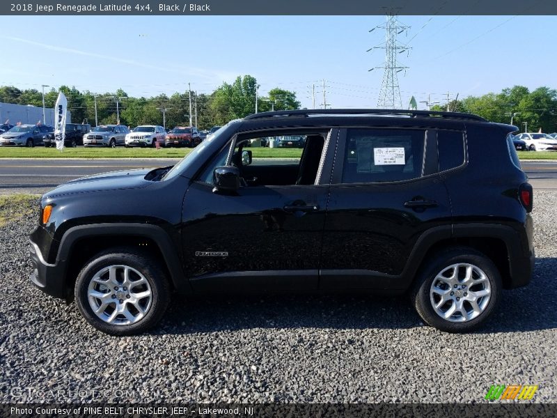 Black / Black 2018 Jeep Renegade Latitude 4x4