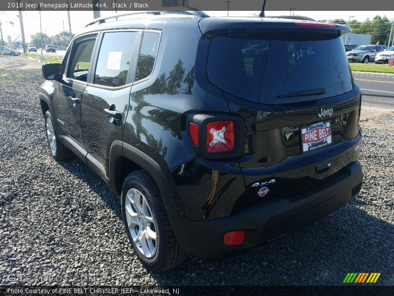 Black / Black 2018 Jeep Renegade Latitude 4x4