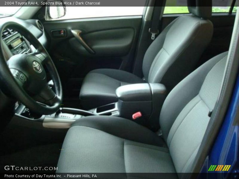 Spectra Blue Mica / Dark Charcoal 2004 Toyota RAV4