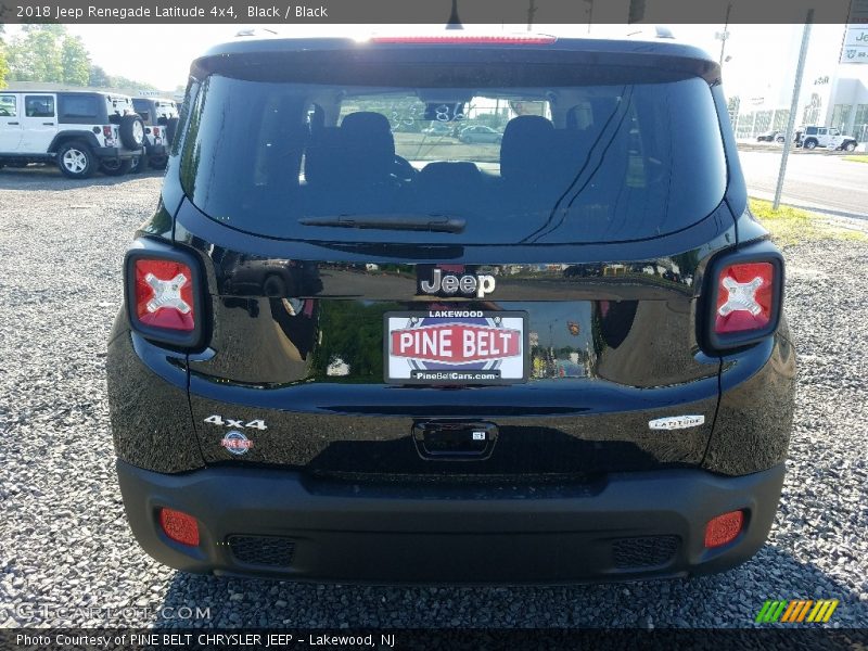 Black / Black 2018 Jeep Renegade Latitude 4x4