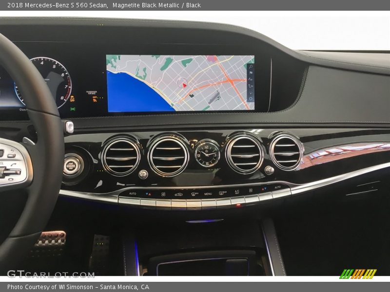 Magnetite Black Metallic / Black 2018 Mercedes-Benz S 560 Sedan