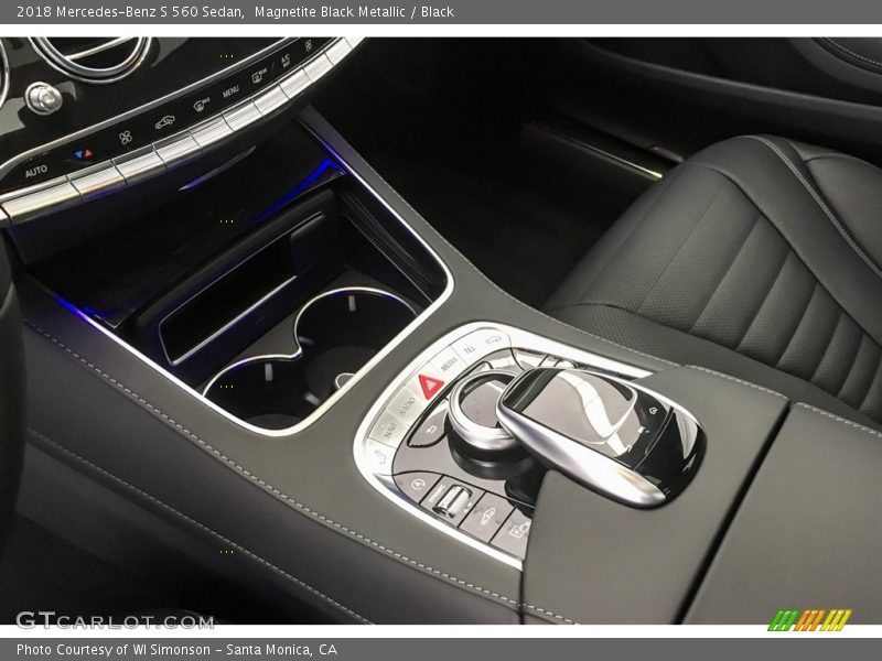 Magnetite Black Metallic / Black 2018 Mercedes-Benz S 560 Sedan