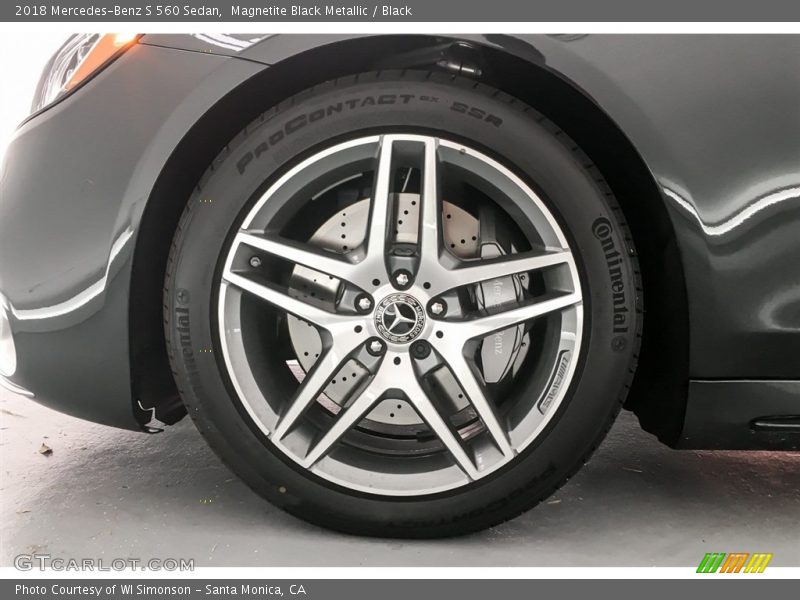 Magnetite Black Metallic / Black 2018 Mercedes-Benz S 560 Sedan