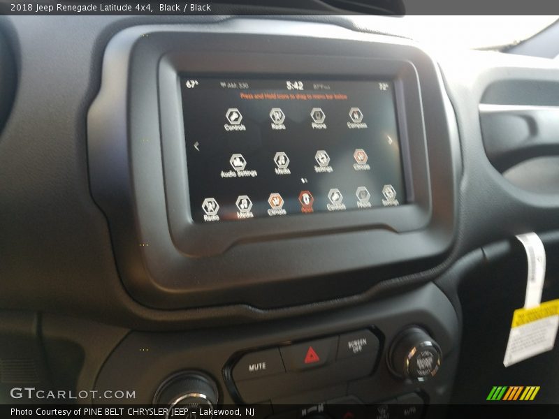 Black / Black 2018 Jeep Renegade Latitude 4x4
