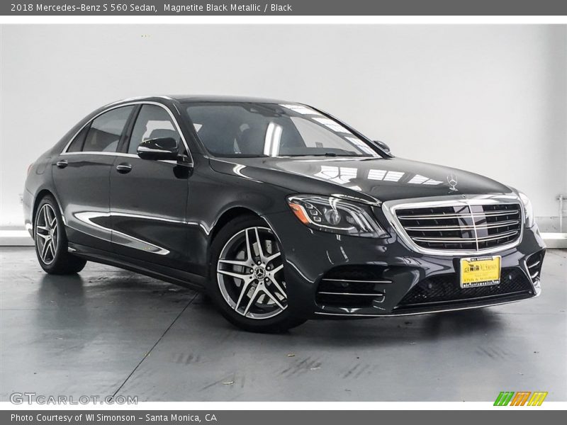 Magnetite Black Metallic / Black 2018 Mercedes-Benz S 560 Sedan