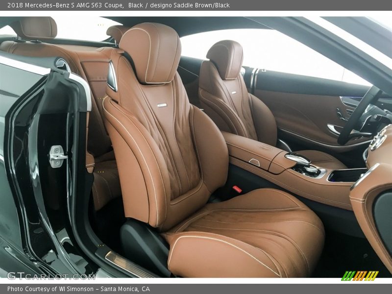 Front Seat of 2018 S AMG S63 Coupe