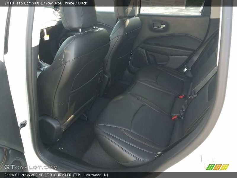 White / Black 2018 Jeep Compass Limited 4x4
