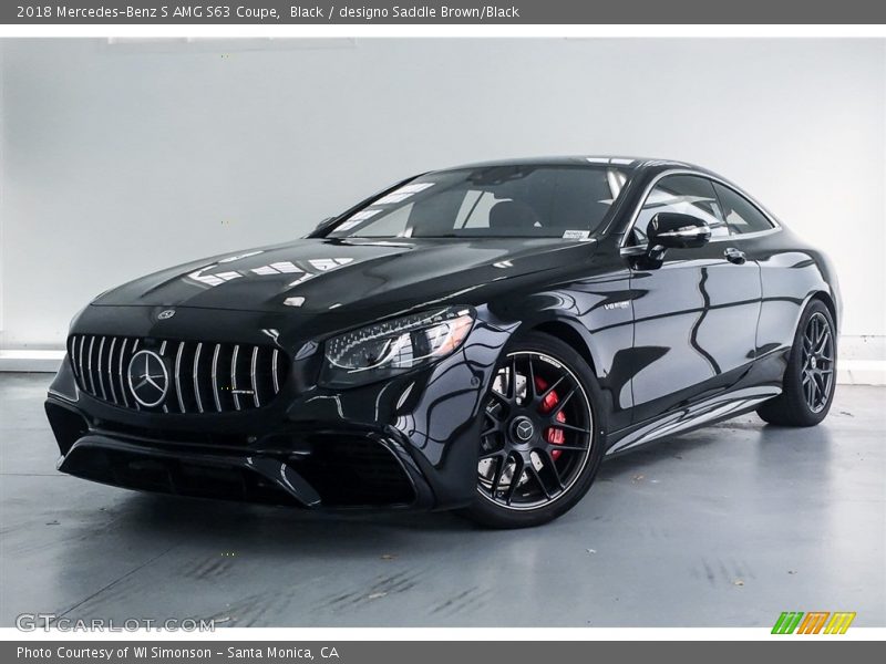 Front 3/4 View of 2018 S AMG S63 Coupe