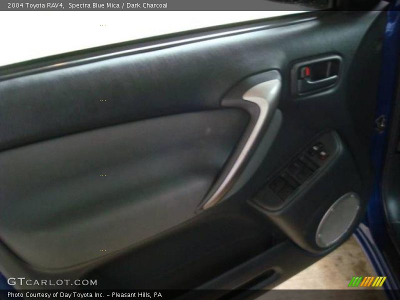 Spectra Blue Mica / Dark Charcoal 2004 Toyota RAV4