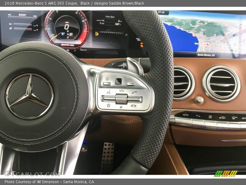 2018 S AMG S63 Coupe Steering Wheel