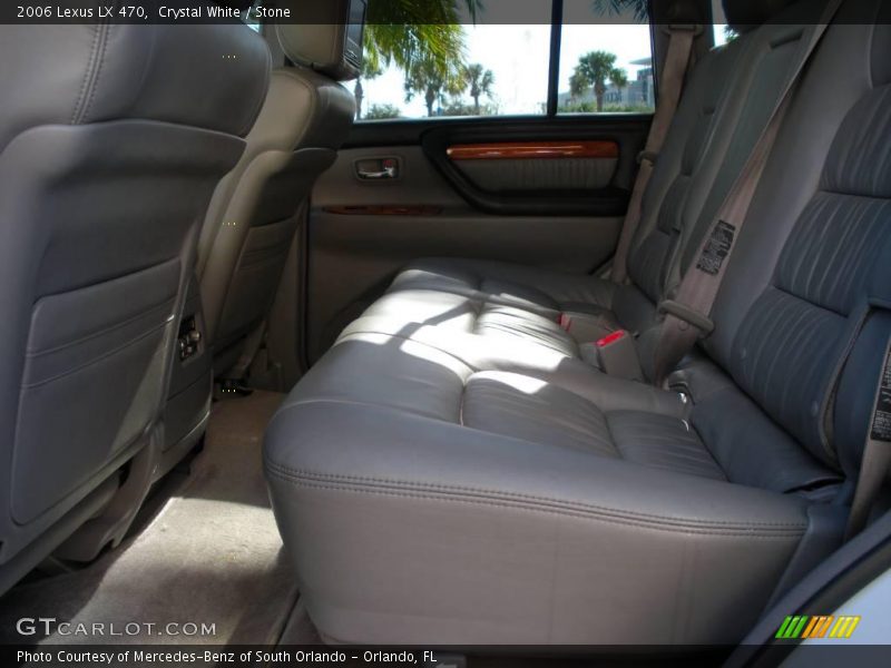 Crystal White / Stone 2006 Lexus LX 470