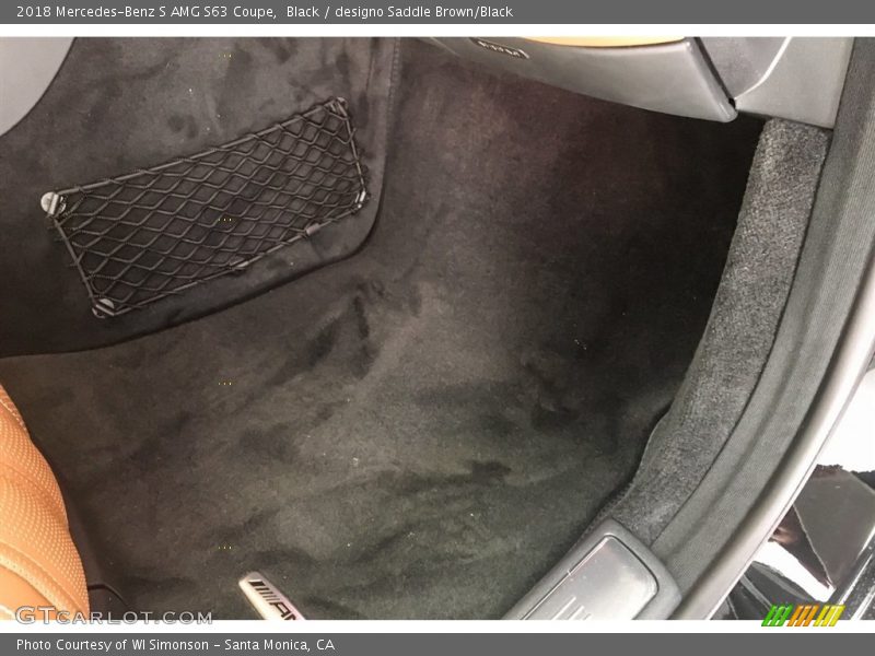 Black / designo Saddle Brown/Black 2018 Mercedes-Benz S AMG S63 Coupe