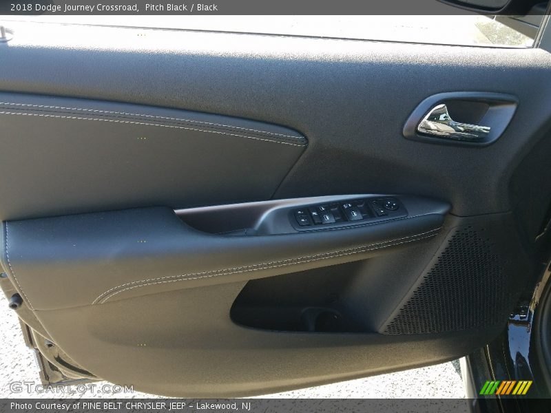 Pitch Black / Black 2018 Dodge Journey Crossroad