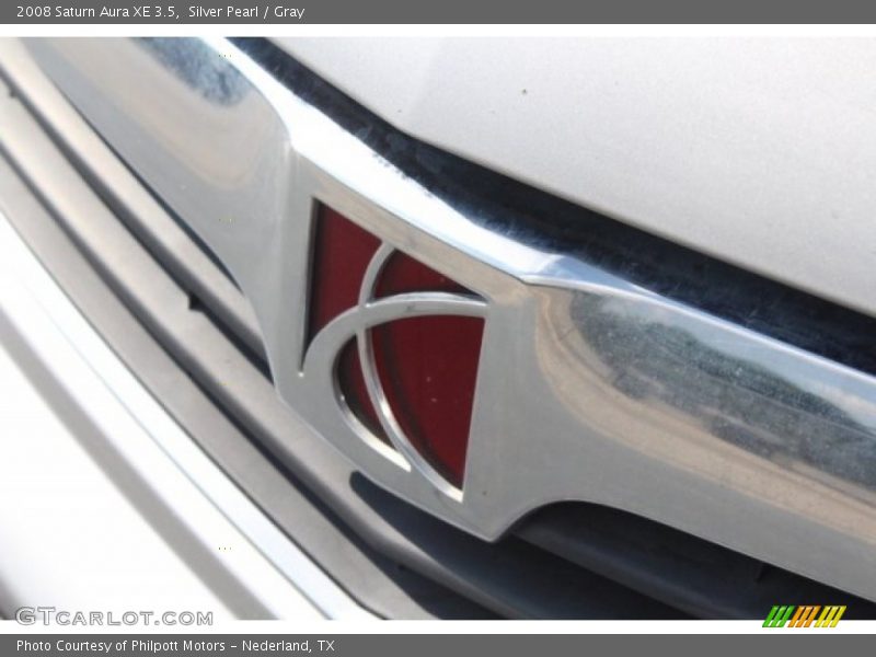 Silver Pearl / Gray 2008 Saturn Aura XE 3.5