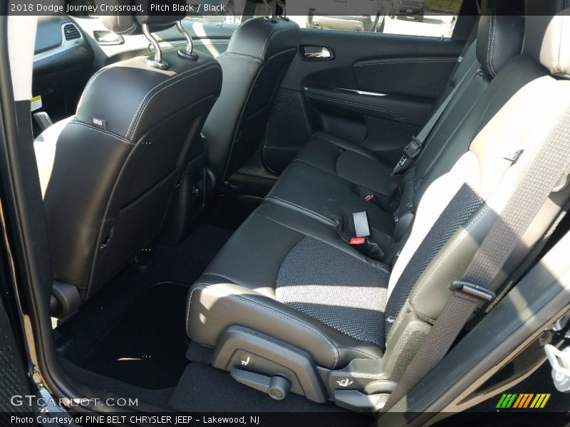Pitch Black / Black 2018 Dodge Journey Crossroad