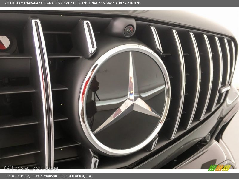 Black / designo Saddle Brown/Black 2018 Mercedes-Benz S AMG S63 Coupe