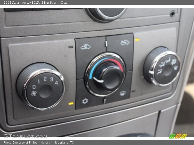 Silver Pearl / Gray 2008 Saturn Aura XE 3.5