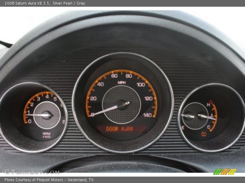 Silver Pearl / Gray 2008 Saturn Aura XE 3.5