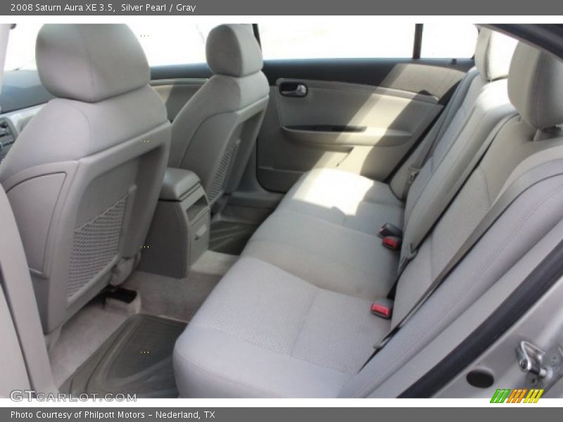 Silver Pearl / Gray 2008 Saturn Aura XE 3.5