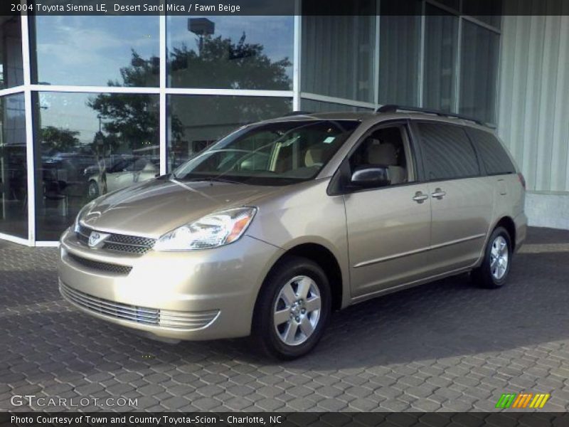 Desert Sand Mica / Fawn Beige 2004 Toyota Sienna LE